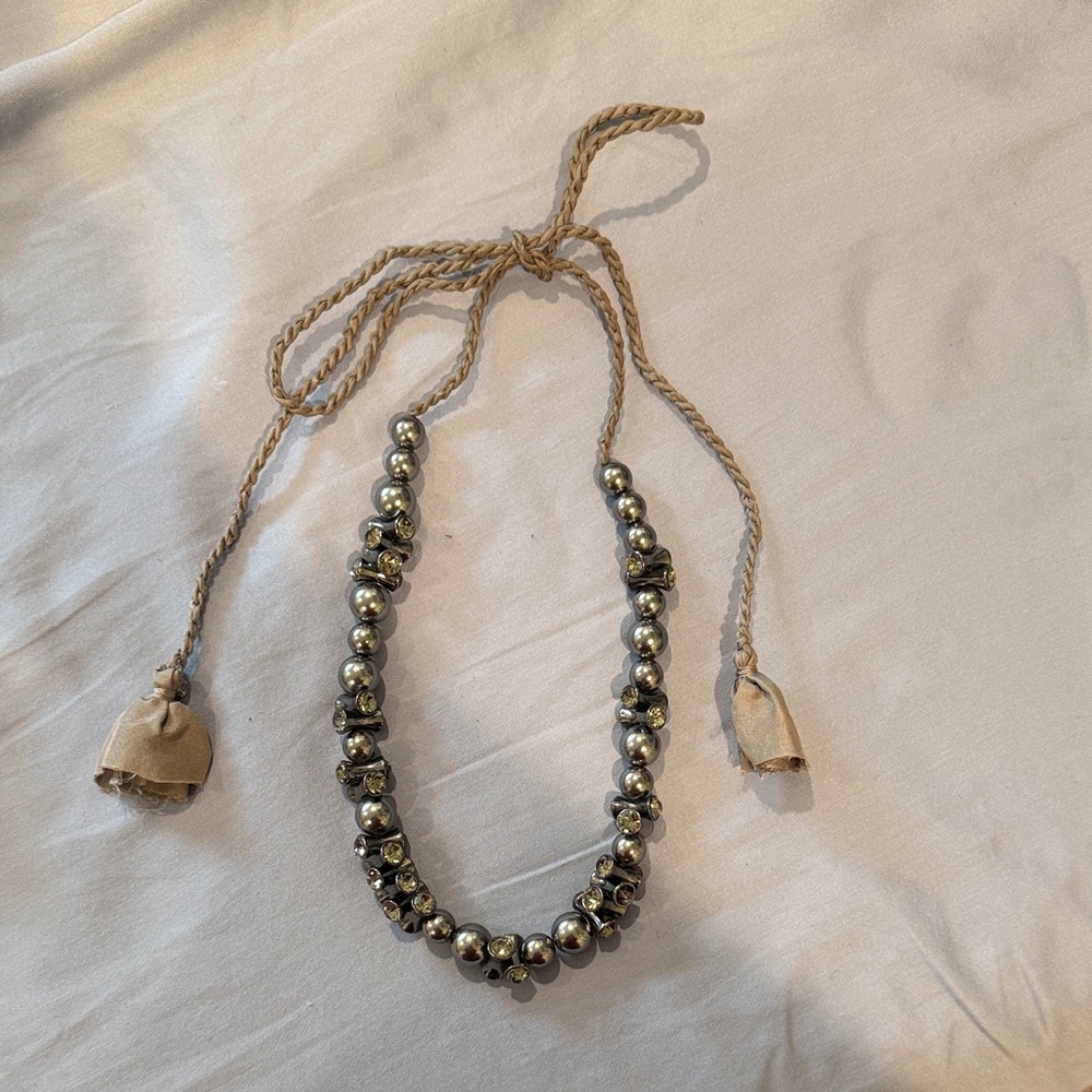 J.Crew necklace gray